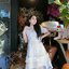 ชุดเดรสผ้าลูกไม้สีขาว ผ้าดีมาก สวยมาก