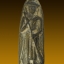 พระร่วงยืนกวาดลานวัด เนื้อชินเงิน ขนาด 7.3x2.5 cm เก่าเก็บจากกรุ (3)