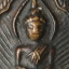 เหรียญหลวงปู่ศุข พิมพ์ประภามณฑลรัศมี เนื้อทองแดงเถื่อน วัดปากคลองมะขามเฒ่า ชัยนาท ปี 2460 ไม่จาร