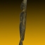 พระร่วงเปิดโลก เนื้อชินเงิน ขนาด 8.1x1.7 cm สุโขทัย