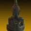 พระพุทธรูปบูชาสุโขทัย หน้าตักสี่นิ้ว เนื้อสำริด 17.5x11 cm งดงามอลังการศิลปะสุโขทัยแท้บริสุทธิ์