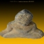 พระร่วงนั่งครองเมือง พิมพ์เล็ก เนื้อชินเงิน 3.8x2.8 cm ศรีสัชนาลัย สุโขทัย (1)