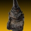 พระยอดธง เนื้อชินเงินลงรักปิดทอง 7 cm