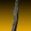 พระนาคปรก เนื้อชินเงิน 2.5x0.6 cm สุโขทัย