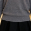 PreOrderคนอ้วน - เซตคู่กันหนาวแฟชั่น ไซส์ใหญ่ คนอ้วน เสื้อยืดไหมพรมบางแต่งลายช่วงแขน+กระโปรงจีบ สี : เสื้อดำ+กระโปรงดำ / เสื้อแดง + กระโปรงดำ / เสื้อเทา+กระโปรงดำ