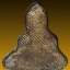 พระร่วงนั่งครองเมือง พิมพ์เล็ก เนื้อชินเงิน 2.5x3.8 cm ศรีสัชนาลัย สุโขทัย (3)