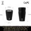 DOD MUG UTHERMO Double Wall Mug Black ถ้วย2ชั้น ดีโอดี เก็บได้ทั้งความเย็นและความร้อน 240ml สีดำMG1-859-BK TN สีแทน