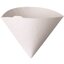 Hario V60 Coffee paper ฮาริโอะ กระดาษกรอง สำหรับดริป ขนาด 01 (บรรจุ100 แผ่น) กระดาษสีไม้น้ำตาล และขาว ห่อพลาสติก