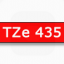 เทปพิมพ์อักษร TZE-435